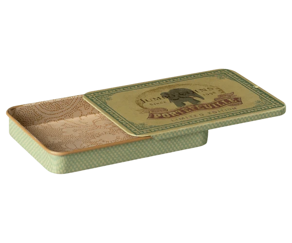 Metal Box with Sliding Lid Blossom- Jumbo Coins Maileg Lil Tulips