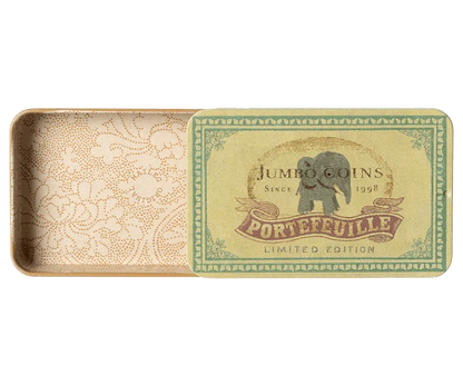 Metal Box with Sliding Lid Blossom- Jumbo Coins Maileg Lil Tulips