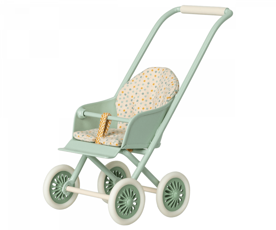 Micro Stroller - Mint Maileg Lil Tulips