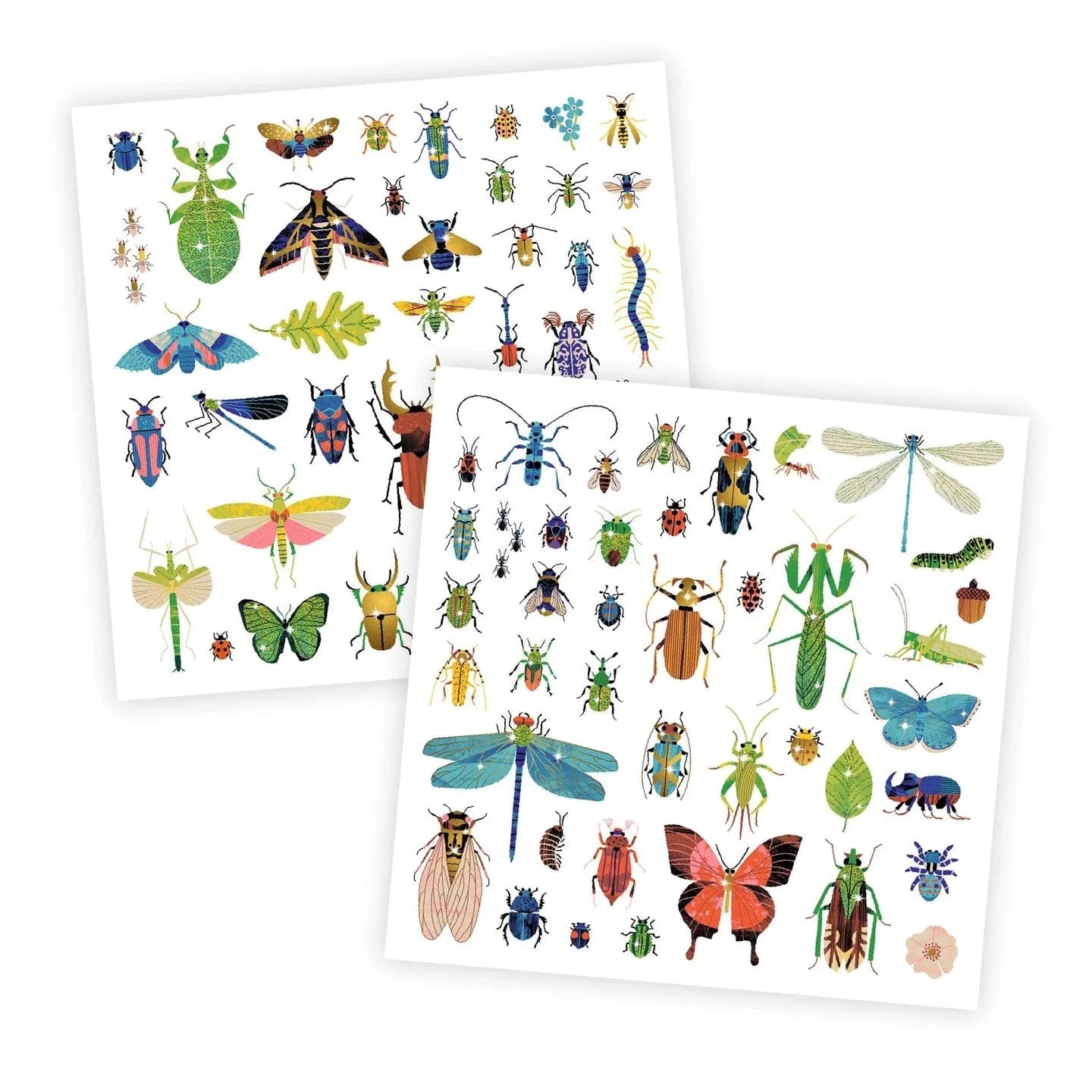 Microcosms Sticker Sheets Djeco Lil Tulips