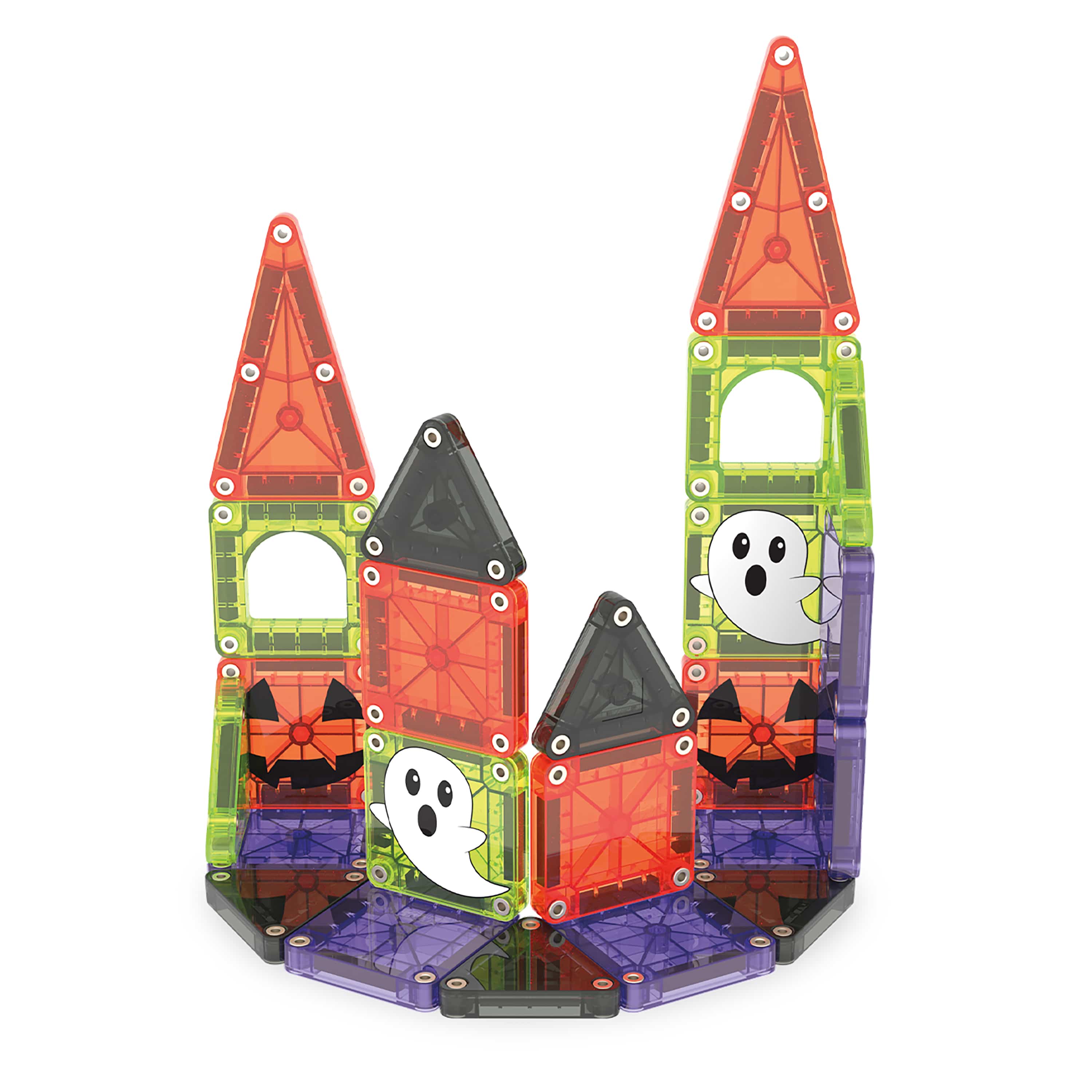 microMAGS Spooky 24 Piece Travel Set Magna-Tiles Lil Tulips