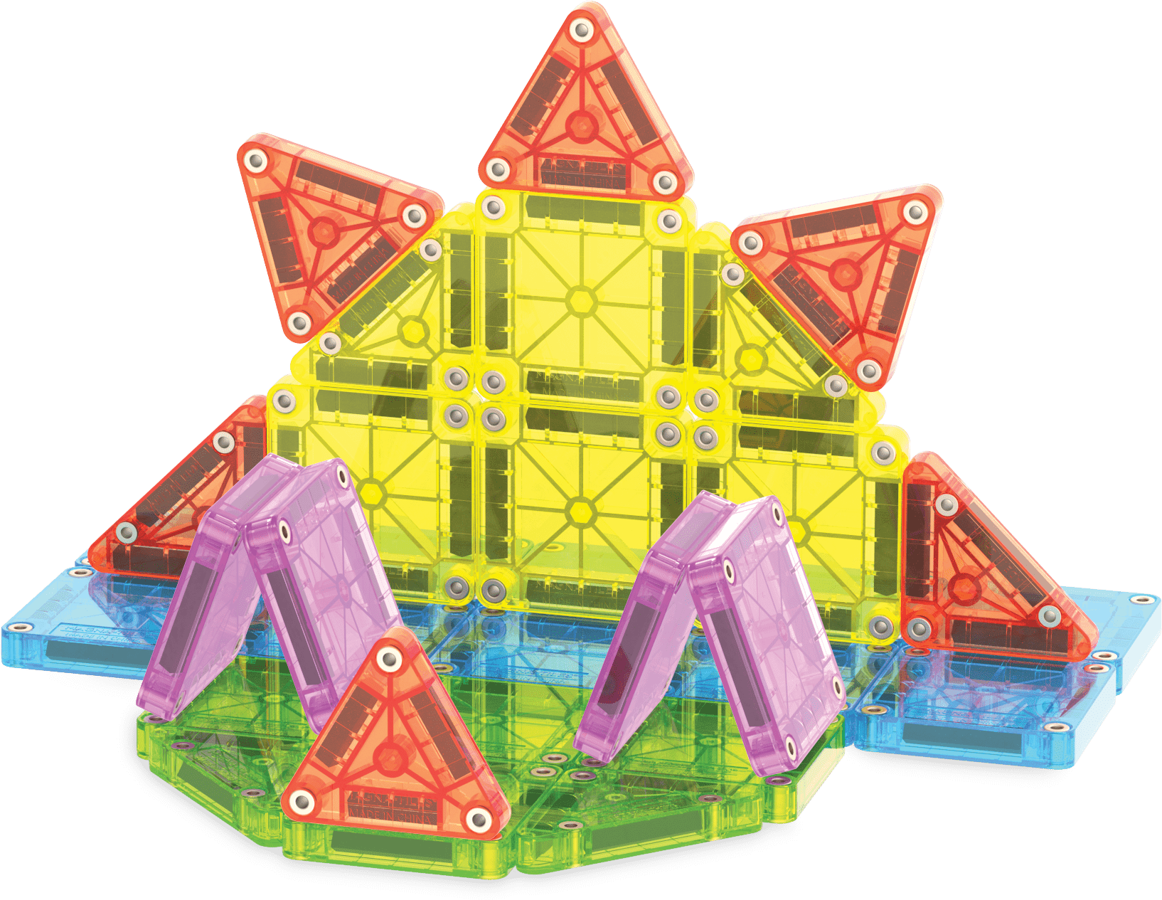 MicroMAGS Travel Deluxe Magna-Tiles Lil Tulips