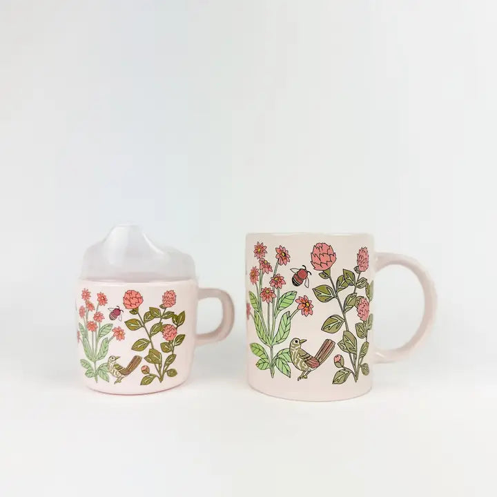 Miller Rose Mama & Me Cup Set Helmsie Lil Tulips