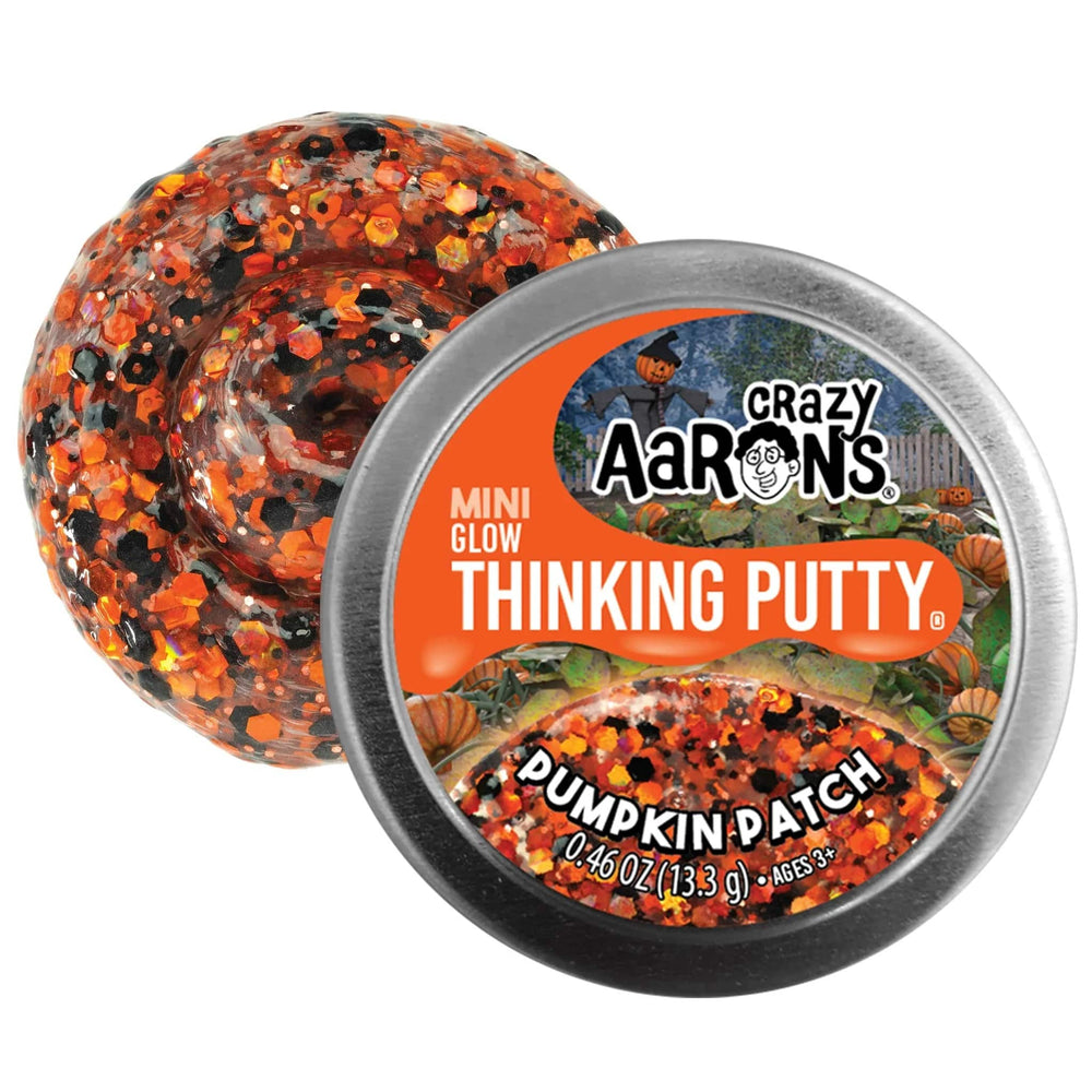 Mini 2" Pumpkin Patch Putty Crazy Aaron's Putty World Lil Tulips