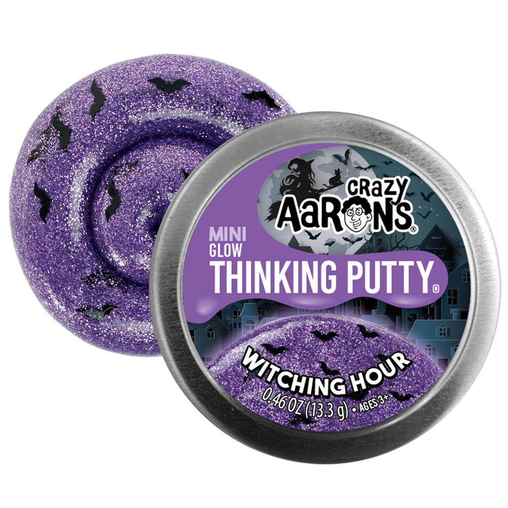 Mini 2" Witching Hour Putty Crazy Aaron's Putty World Lil Tulips
