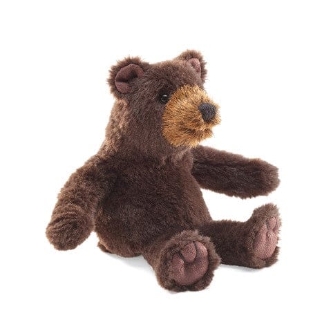 Mini Bear, Sitting Finger Puppet Folkmanis Puppets Lil Tulips