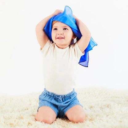 Mini Blueberry Play Silk Sarah's Silks Lil Tulips