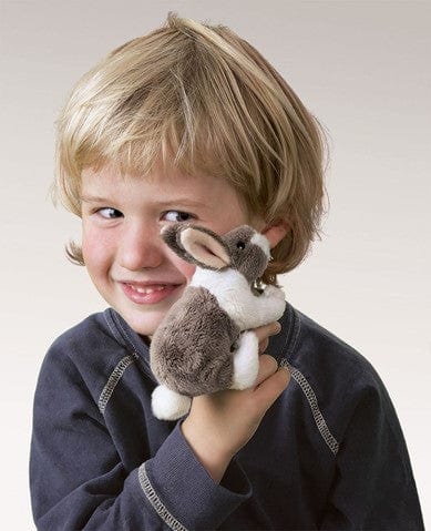 Mini Bunny Rabbit Finger Puppet Folkmanis Puppets Folkmanis Puppets Lil Tulips