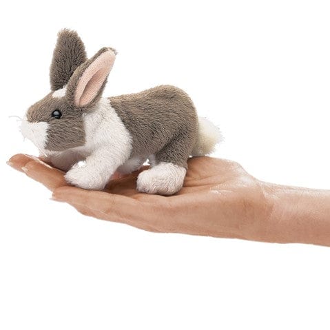 Mini Bunny Rabbit Finger Puppet Folkmanis Puppets Folkmanis Puppets Lil Tulips