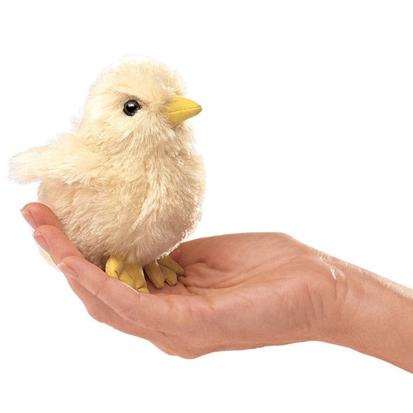 Mini Chick Finger Puppet Folkmanis Puppets Folkmanis Puppets Lil Tulips