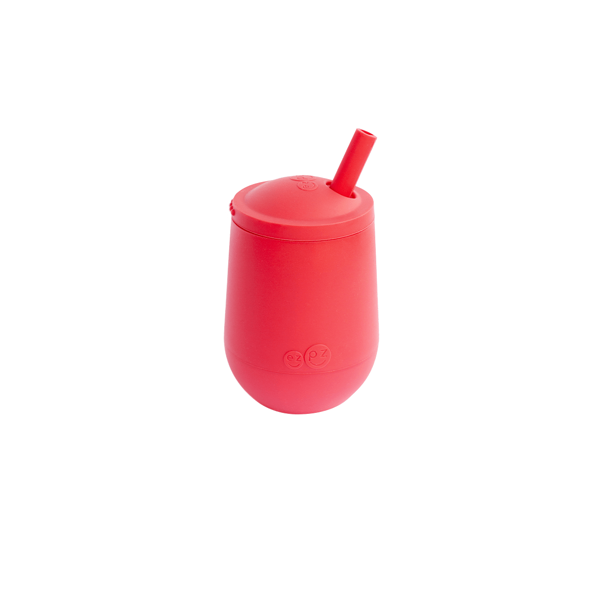 Mini Cup + Straw Training System - Coral Ezpz Lil Tulips