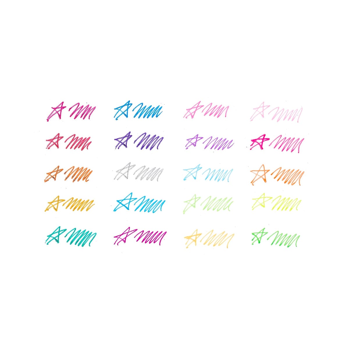 Mini Doodlers Fruity Scented Gel Pens - Set of 20 OOLY Lil Tulips