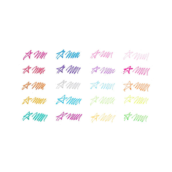 Mini Doodlers Fruity Scented Gel Pens - Set of 20 OOLY Lil Tulips