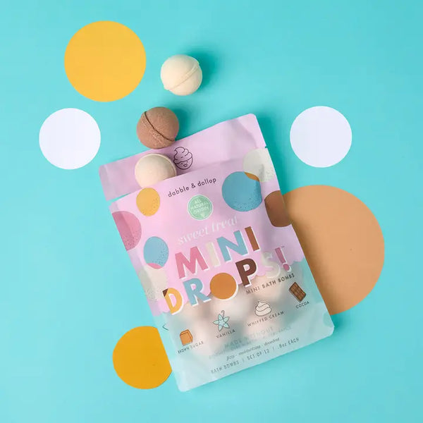 Mini Drops® Bath Bombs - Sweet Treat Dabble & Dollop Lil Tulips