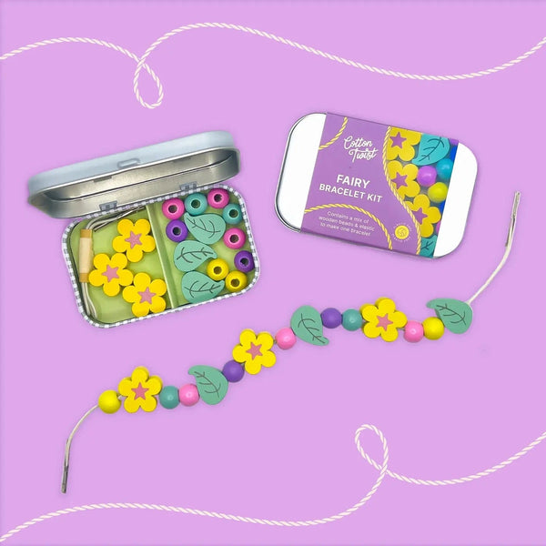 Mini Fairy Bracelet Gift Kit Cotton Twist Lil Tulips