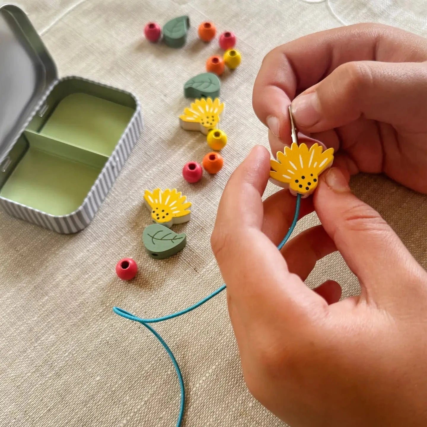 Mini Festival Bracelet Gift Kit Cotton Twist Lil Tulips