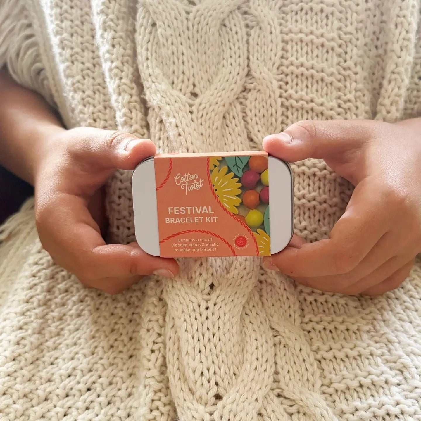 Mini Festival Bracelet Gift Kit Cotton Twist Lil Tulips