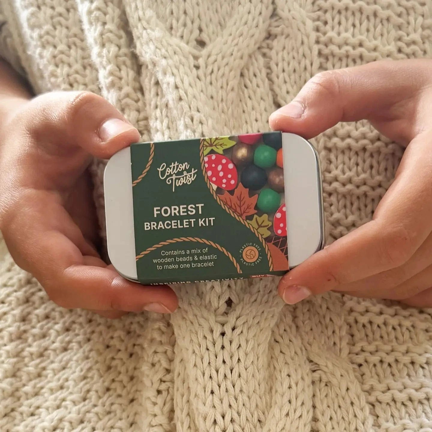 MINI Forest Bracelet Gift Kit Cotton Twist Lil Tulips