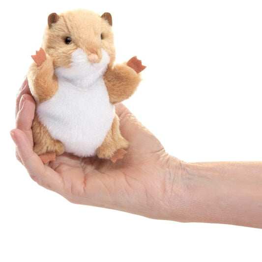 Mini Hamster Finger Puppet Folkmanis Puppets Folkmanis Puppets Lil Tulips