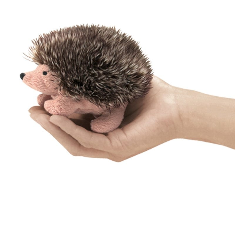Mini Hedgehog Finger Puppet Folkmanis Puppets Folkmanis Puppets Lil Tulips