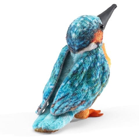 Mini Kingfisher, Common Finger Puppet Folkmanis Puppets Lil Tulips