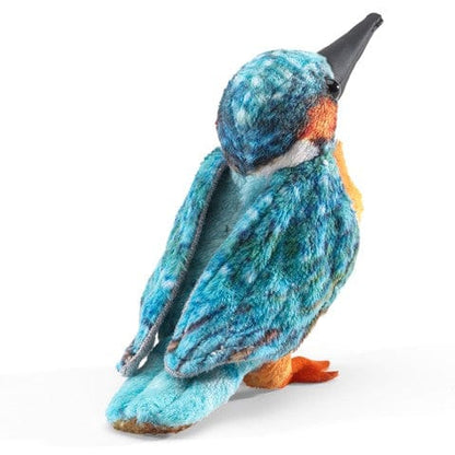 Mini Kingfisher, Common Finger Puppet Folkmanis Puppets Lil Tulips