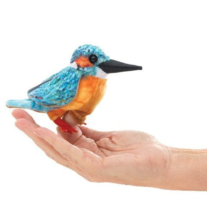 Mini Kingfisher, Common Finger Puppet Folkmanis Puppets Lil Tulips