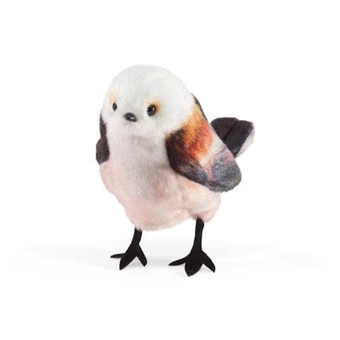 Mini Long-tailed Tit Finger Puppet Folkmanis Puppets Lil Tulips