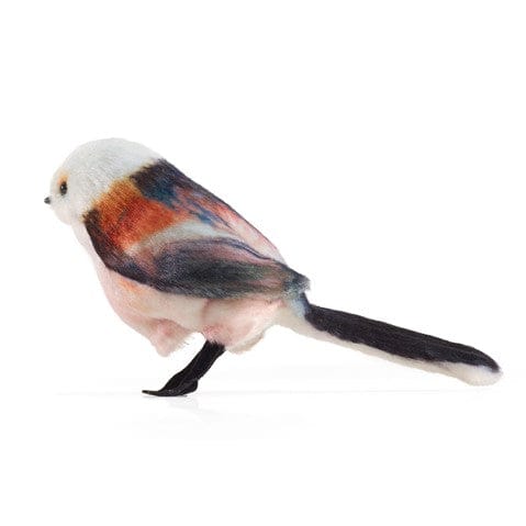 Mini Long-tailed Tit Finger Puppet Folkmanis Puppets Lil Tulips