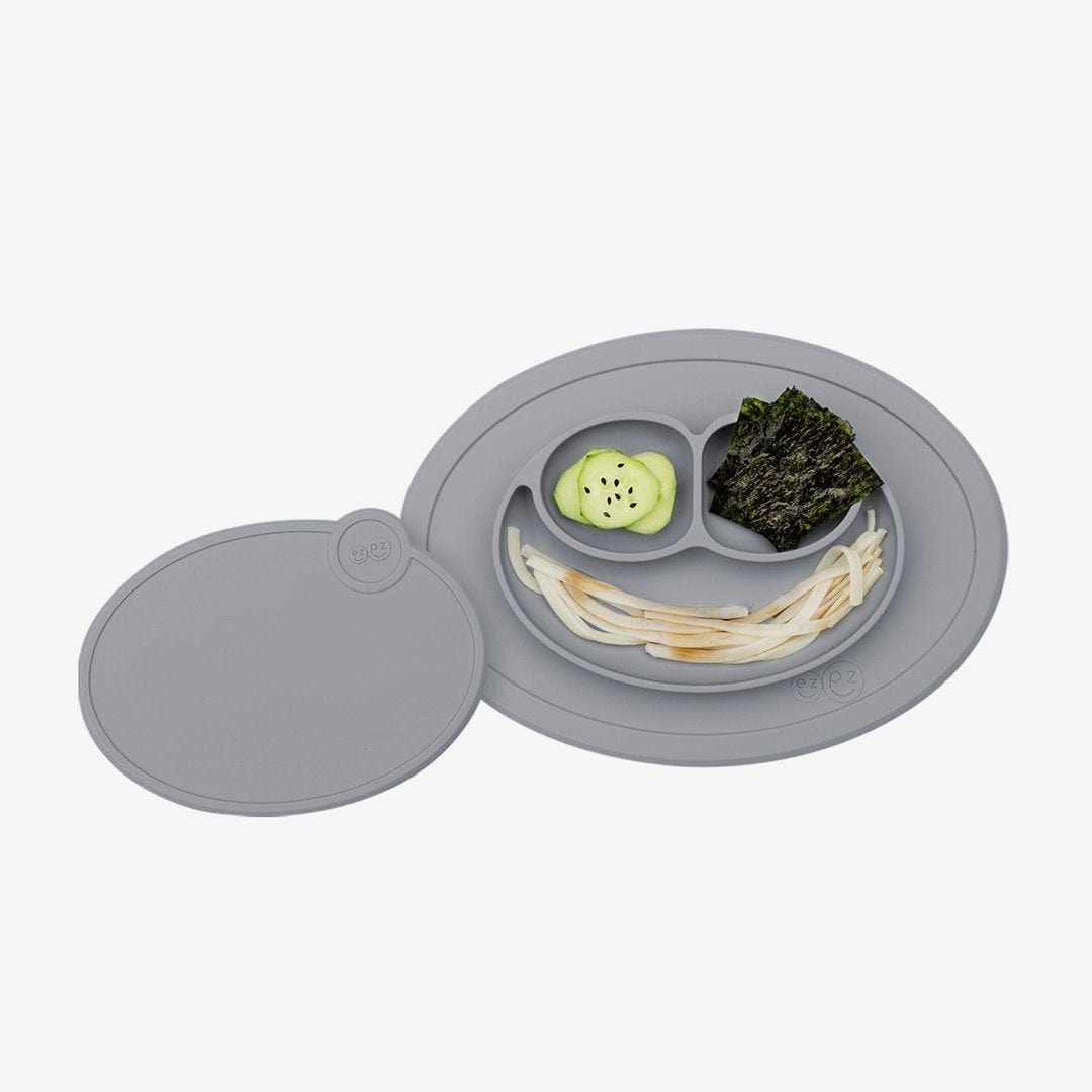 Mini Mat Lid Gray Ezpz Ezpz Lil Tulips