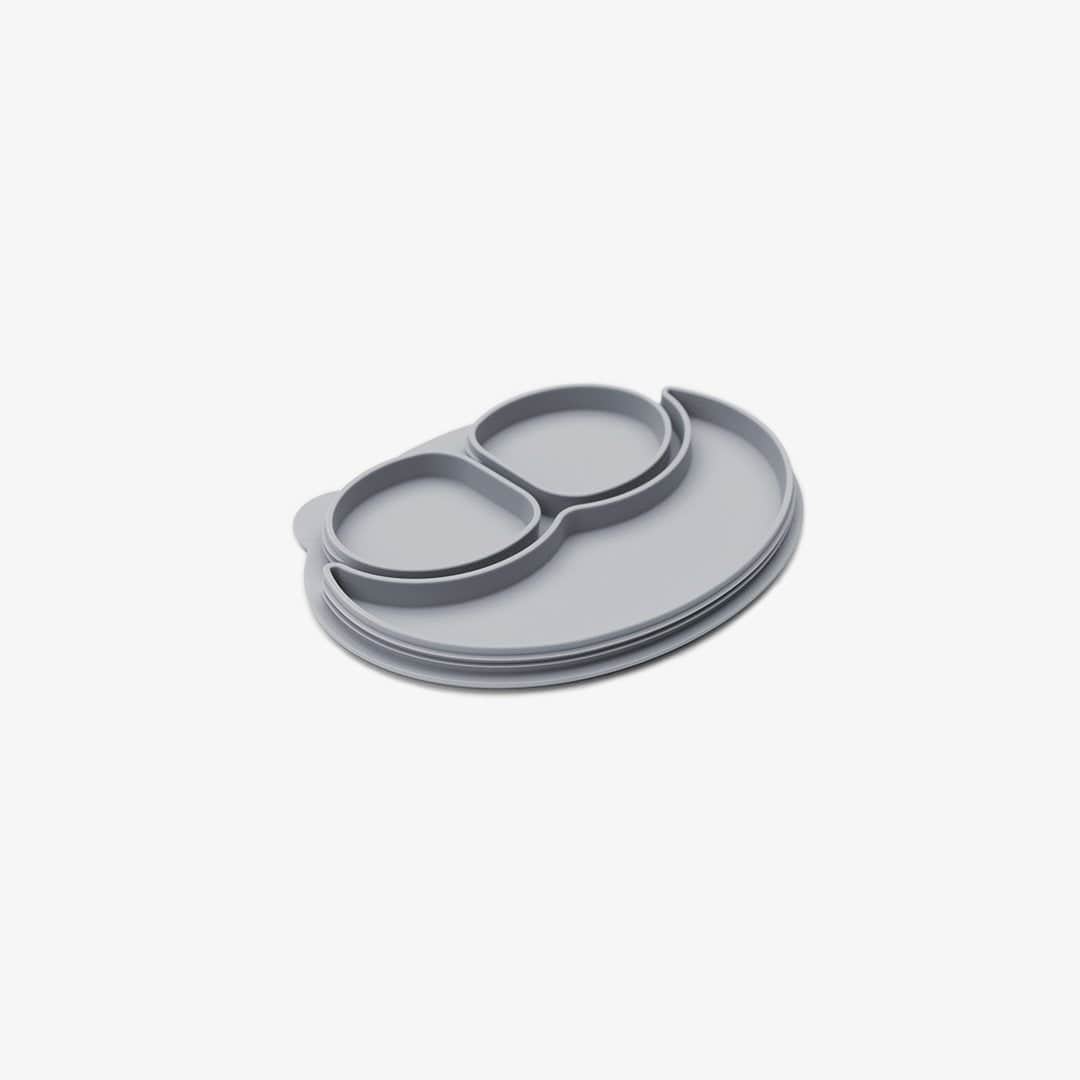 Mini Mat Lid Pewter Ezpz Ezpz Lil Tulips