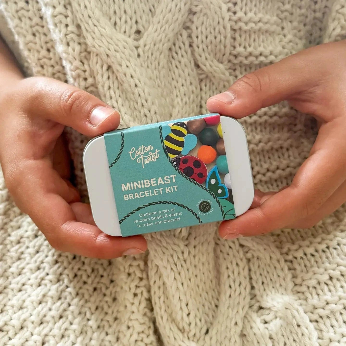 Mini Minibeast Bracelet Gift Kit Cotton Twist Lil Tulips