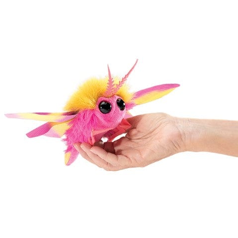 Mini Moth, Rosy Maple Finger Puppet Folkmanis Puppets Folkmanis Puppets Lil Tulips
