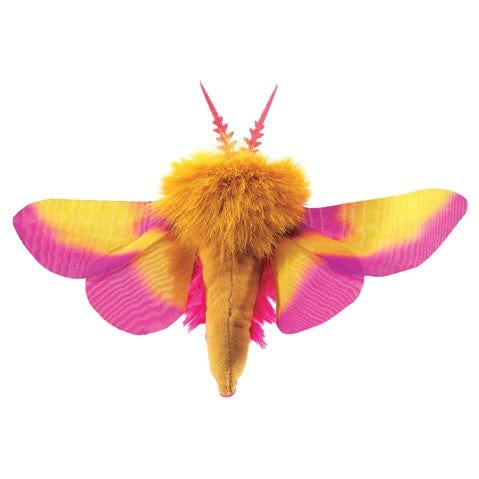 Mini Moth, Rosy Maple Finger Puppet Folkmanis Puppets Folkmanis Puppets Lil Tulips
