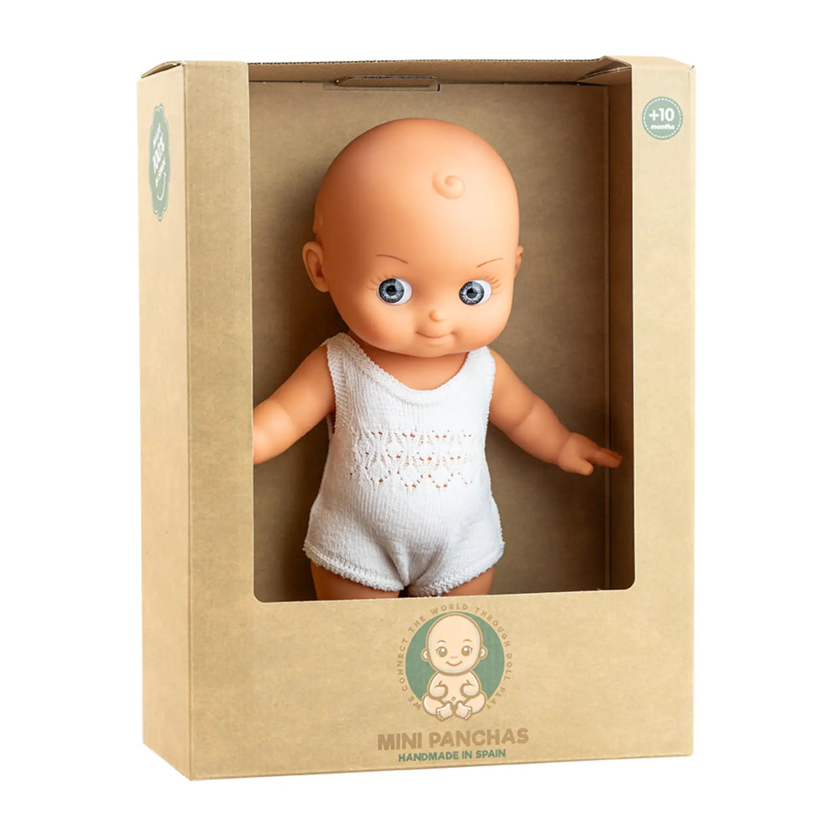 Mini Pancha Doll - White Romper - Paola Reina Paola Reina Lil Tulips