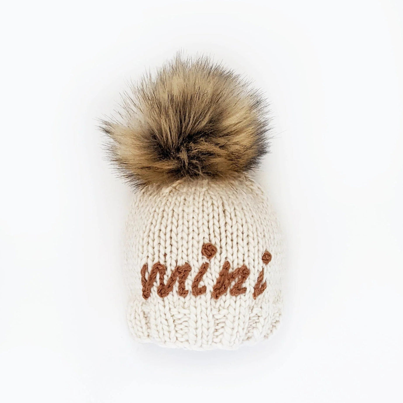 Mini Pecan Beanie Hat Extra Small (Newborn) Huggalugs Lil Tulips