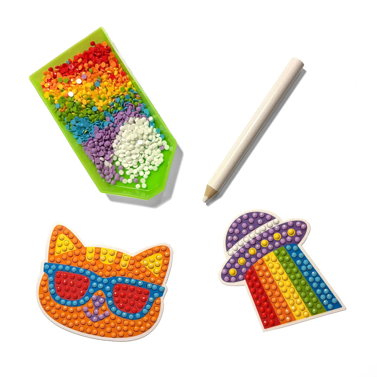 Mini Razzle Dazzle Diy Gem Sticker Kit - Happy Stuff OOLY Lil Tulips