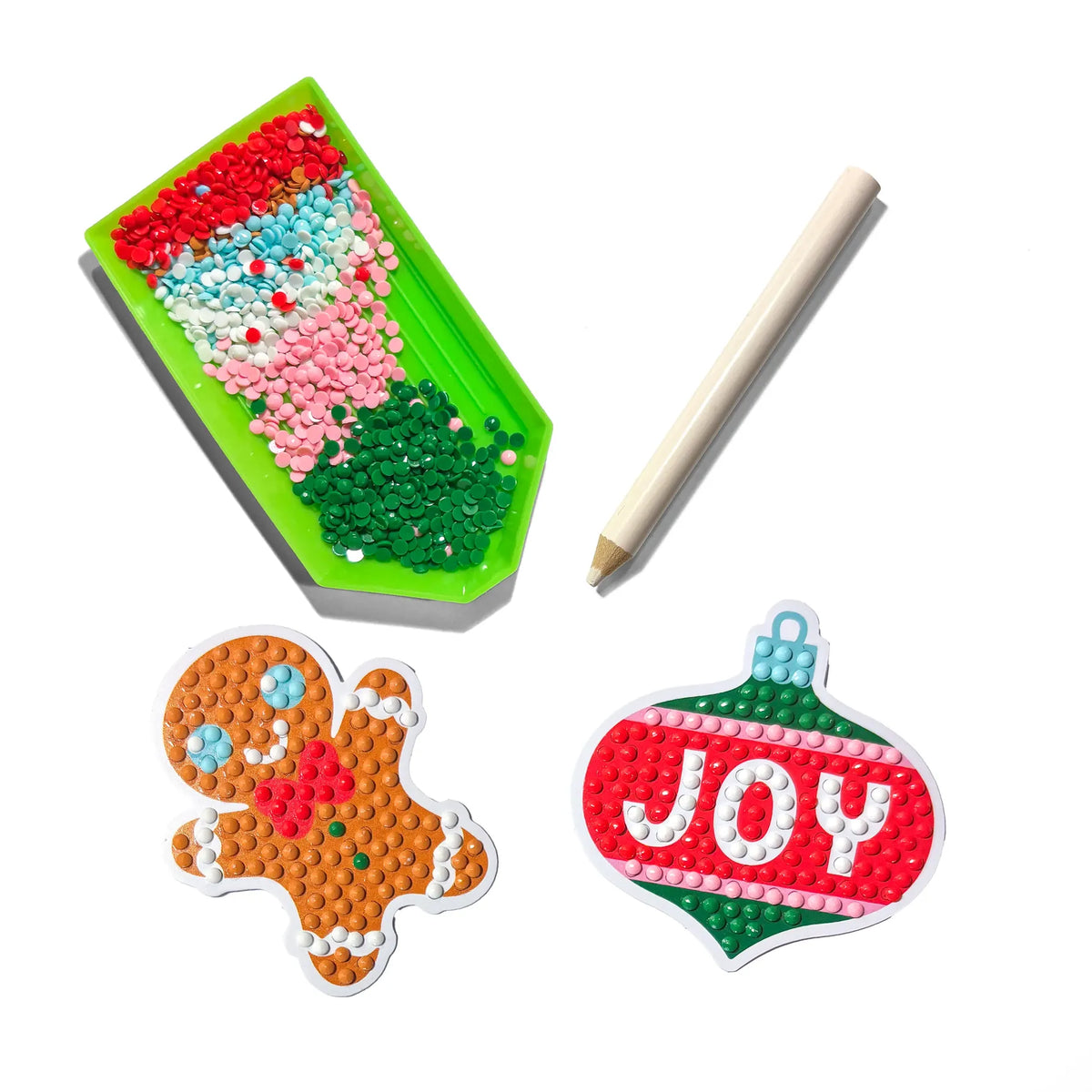 Mini Razzle Dazzle Diy Gem Sticker Kit - Jingle & Joy OOLY Lil Tulips
