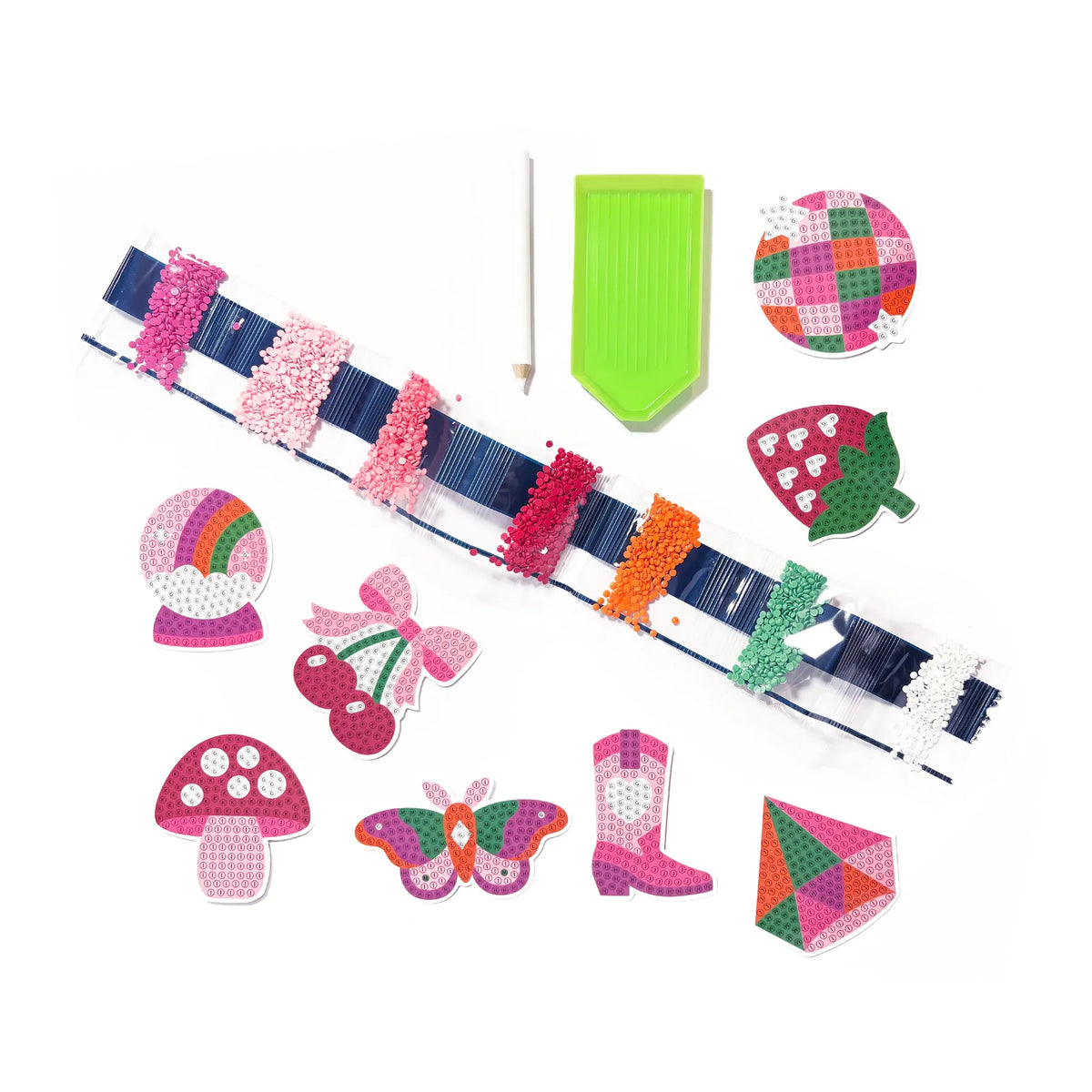 Mini Razzle Dazzle Diy Gem Sticker Kit - Magic Mood OOLY Lil Tulips