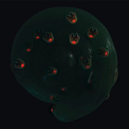 Mini Reindeer Games - 2" Thinking Putty Tin Crazy Aaron's Putty World Lil Tulips