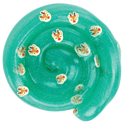 Mini Reindeer Games - 2" Thinking Putty Tin Crazy Aaron's Putty World Lil Tulips