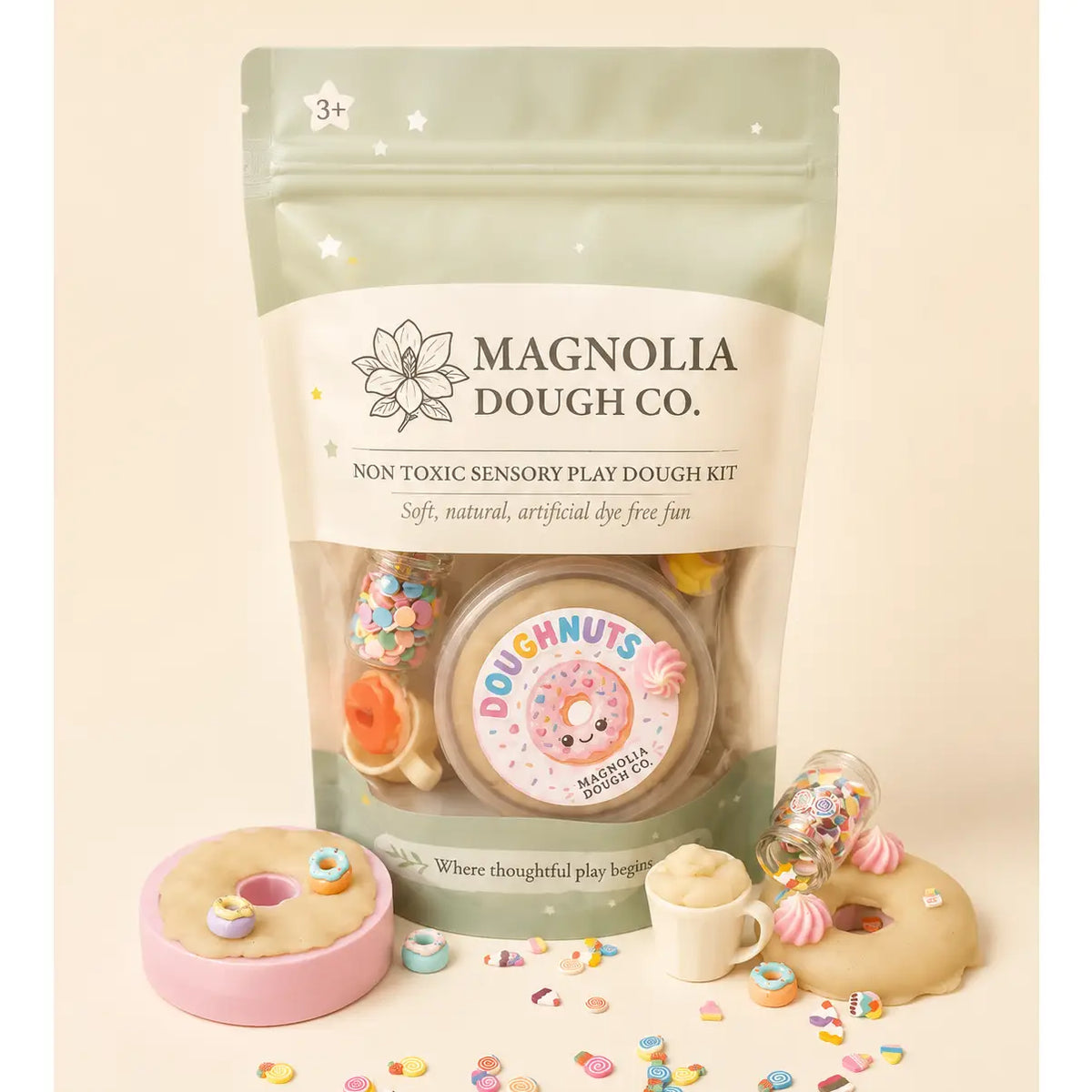 Mini Sensory Kit - Doughnut Delight Magnolia Dough Lil Tulips