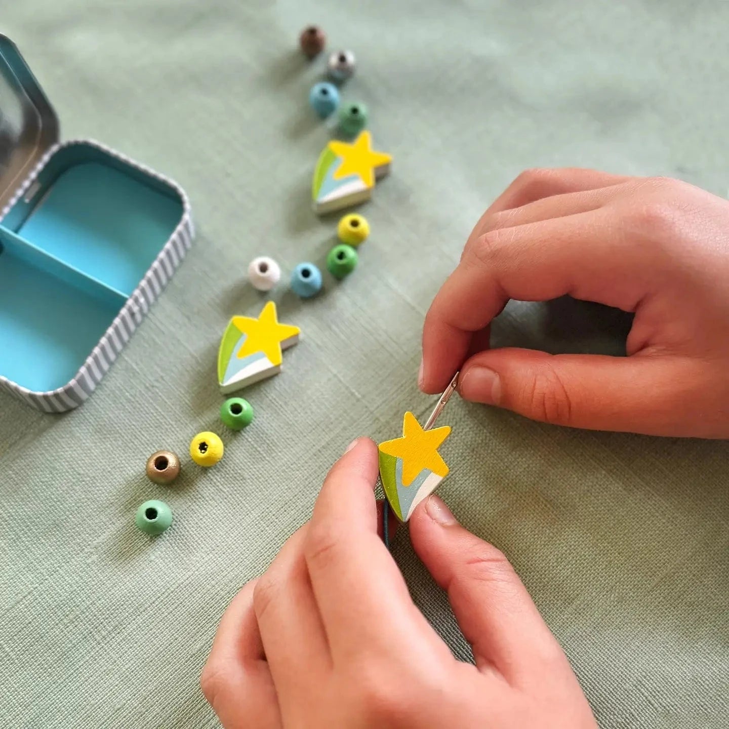 Mini Shooting Star Bracelet Gift Kit Cotton Twist Lil Tulips