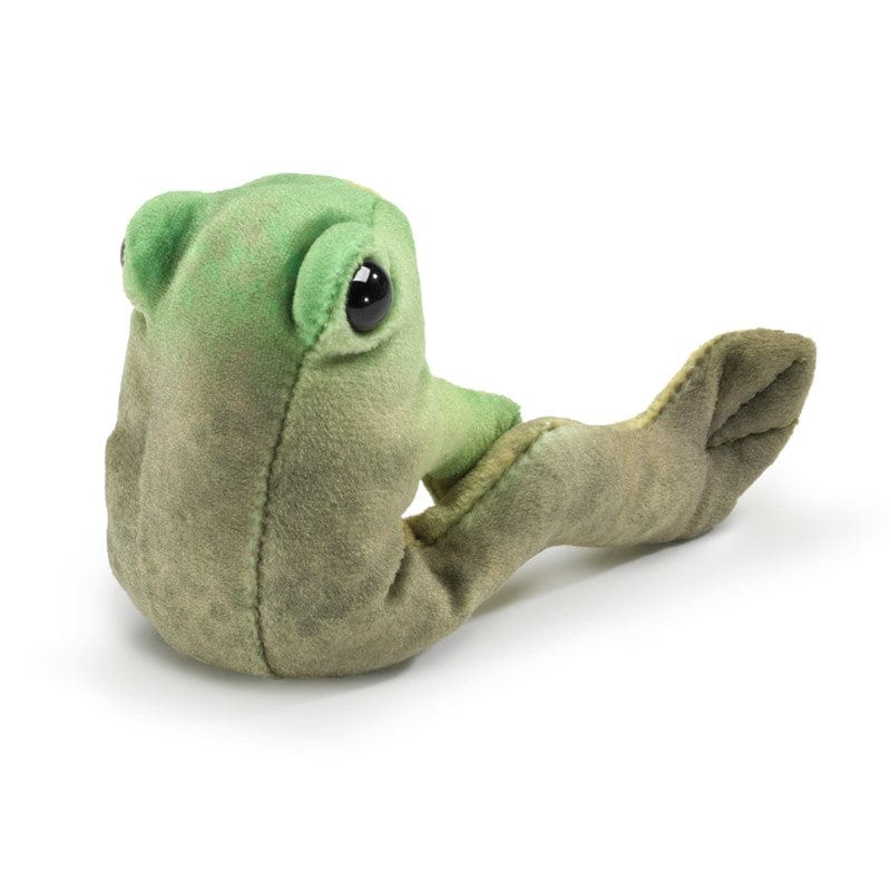 Mini Sitting Frog Finger Puppet Folkmanis Puppets Folkmanis Puppets Lil Tulips
