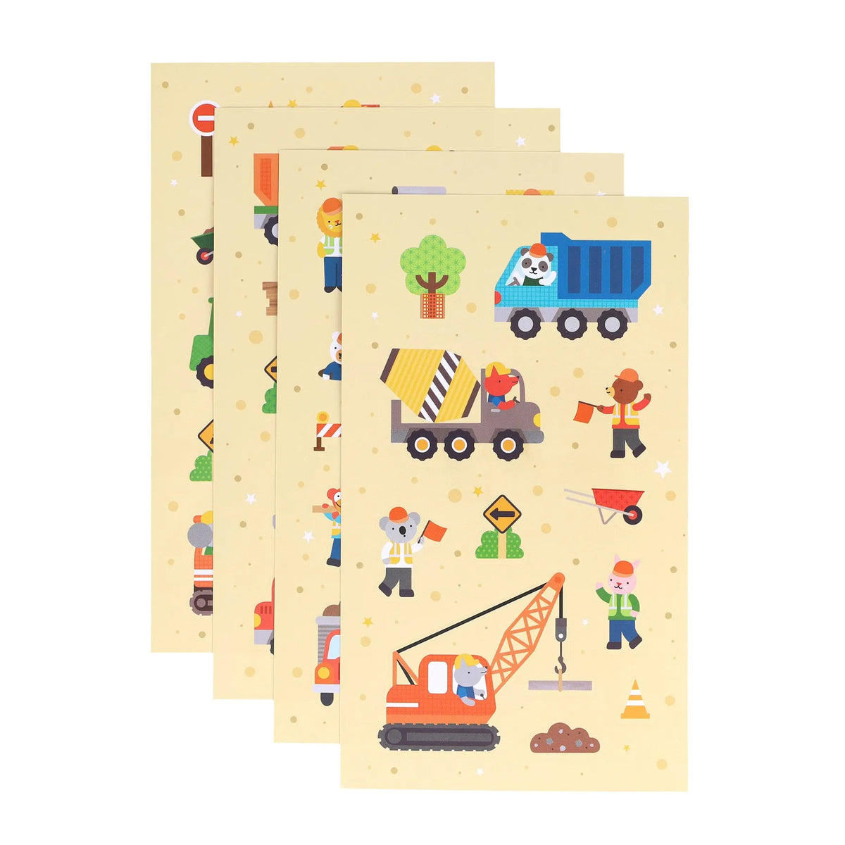 Mini Sticker Set: Little Builders Chronicle Books Lil Tulips