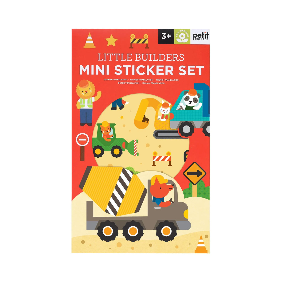 Mini Sticker Set: Little Builders Chronicle Books Lil Tulips