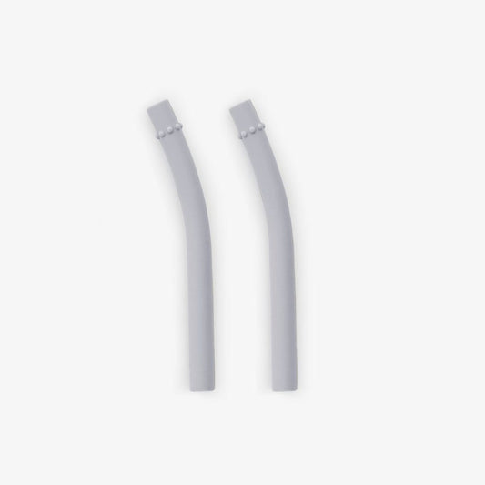 Mini Straw Replacement Pack - Pewter Ezpz Lil Tulips
