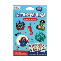 Mini Temporary Tattoos - Pirate's Life OOLY Lil Tulips