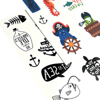 Mini Temporary Tattoos - Pirate's Life OOLY Lil Tulips