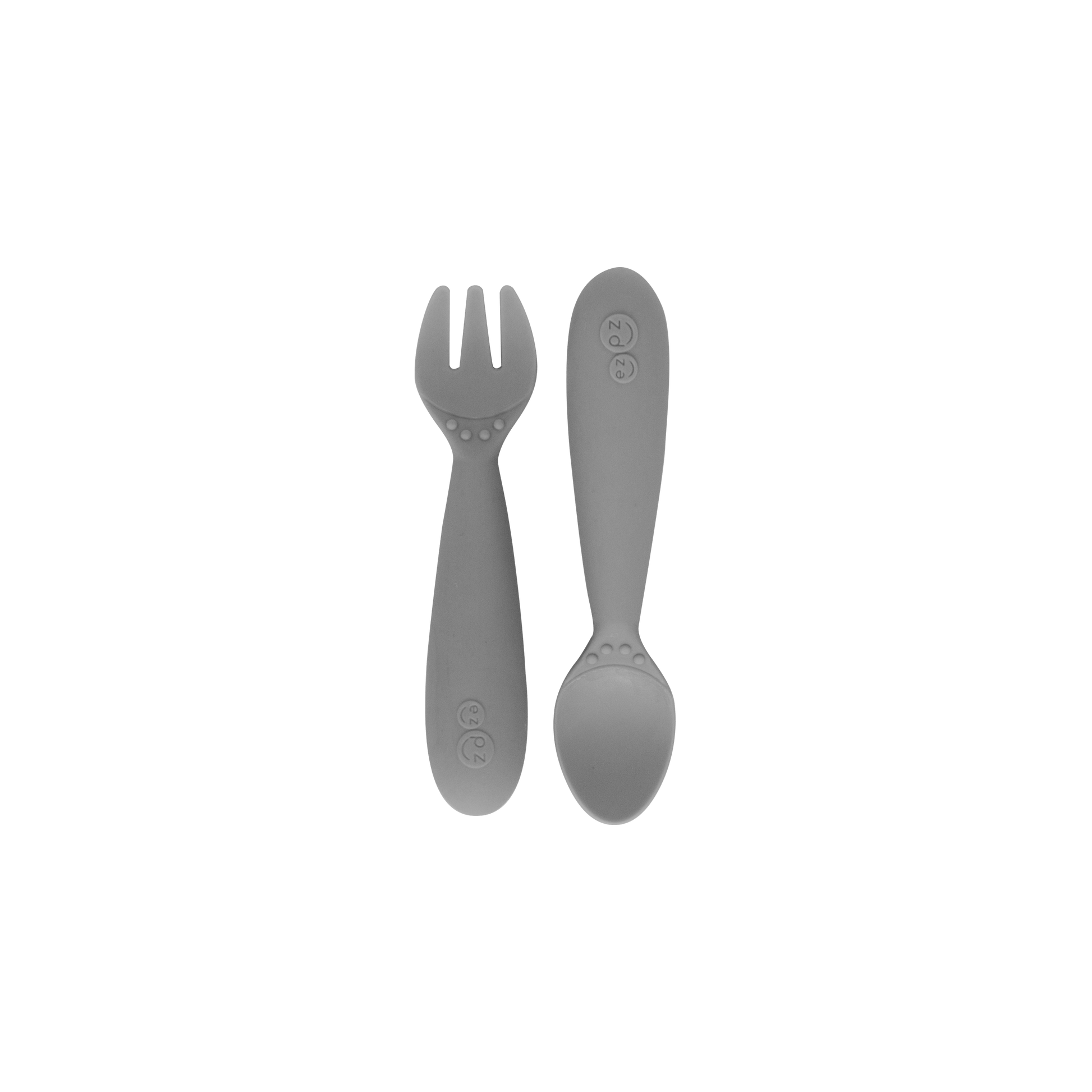 Mini Utensils - Gray Ezpz Final Sale Lil Tulips